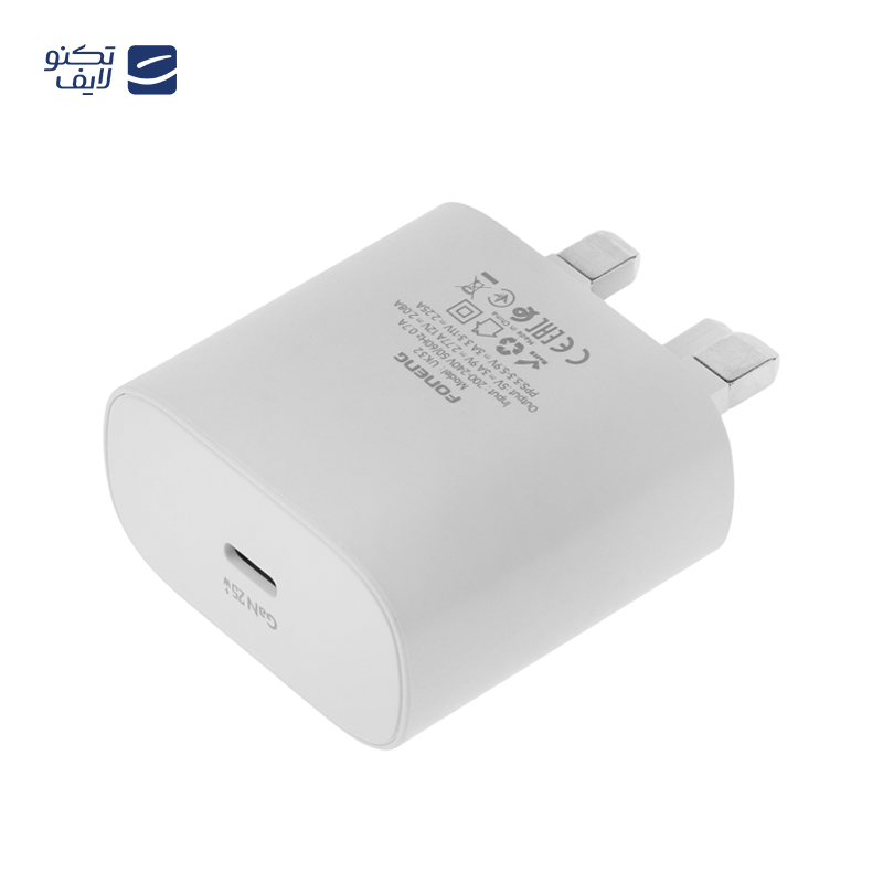 شارژر دیواری 25 وات فوننگ مدل UK32 شارژر دیواری 25 وات فوننگ مدل UK32