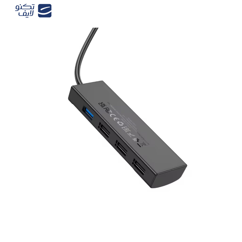 هاب 4 پورت USB-C هوکو مدل HB41 4IN1 هاب 4 پورت USB-C هوکو مدل HB41 4IN1