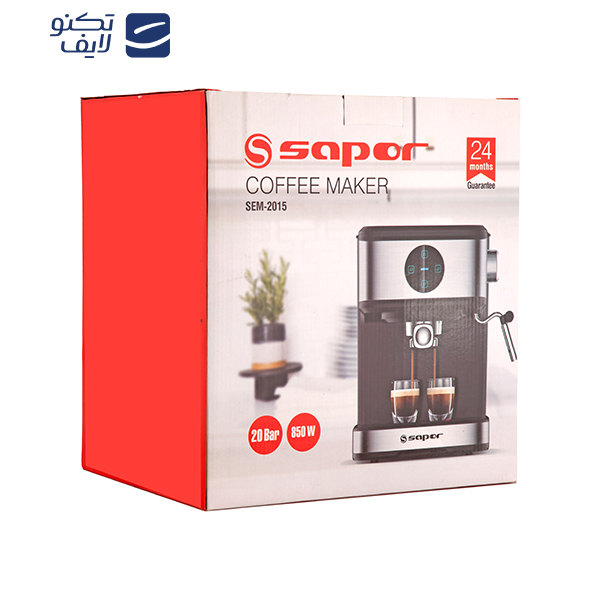 اسپرسو ساز ساپر مدل SEM2015 اسپرسو ساز ساپر مدل SEM2015