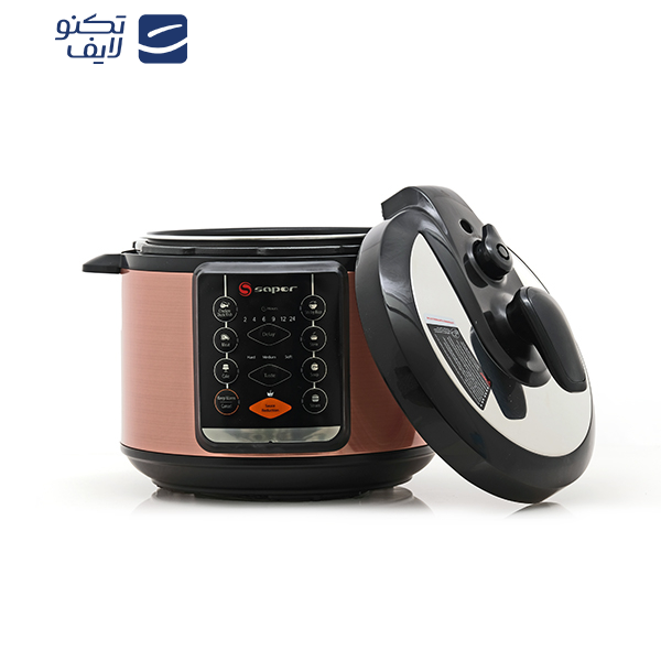 زودپز ساپر مدل SEPC-510 گنجایش 5 لیتر زودپز ساپر مدل SEPC-510 گنجایش 5 لیتر