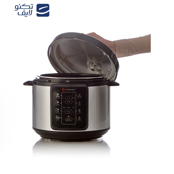 زودپز ساپر مدل SEPC-590D گنجایش 5 لیتر زودپز ساپر مدل SEPC-590D گنجایش 5 لیتر
