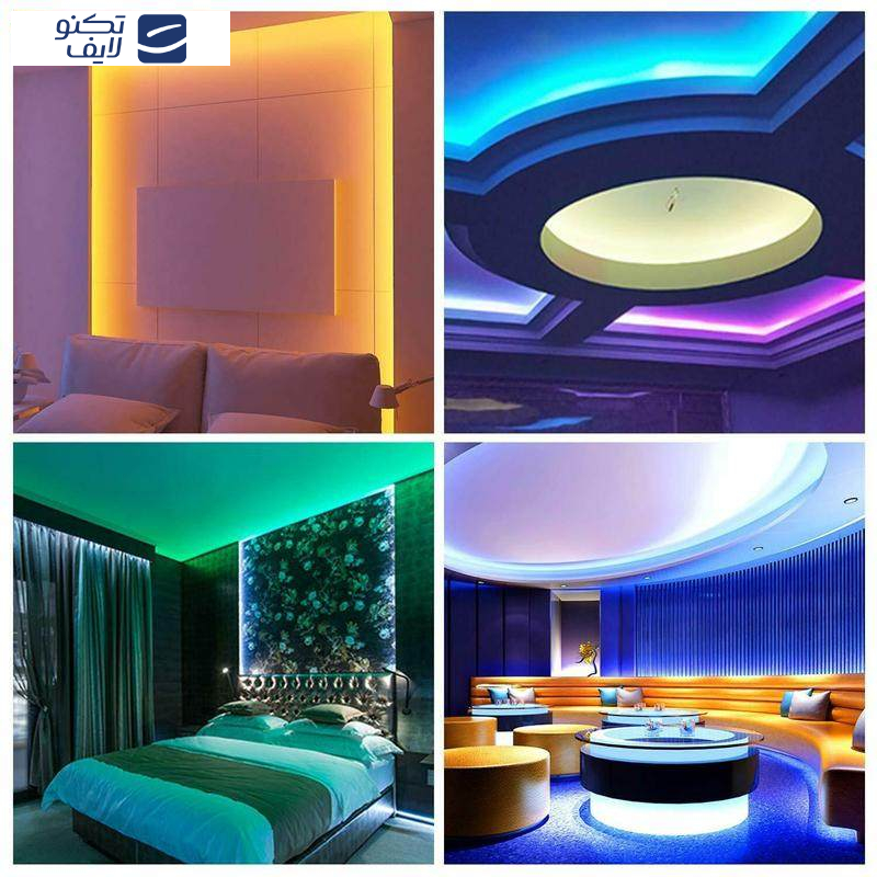 ریسه ال ای دی مدل RGB-remote طول 5 متر