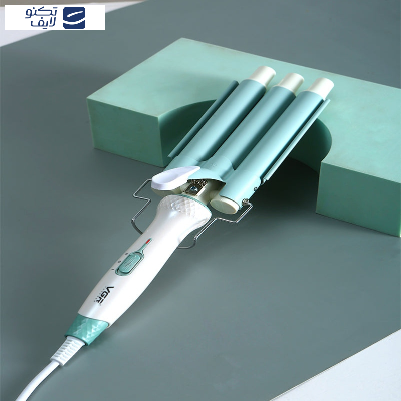 فر کننده و حالت دهنده مو وی جی ار مدل V-595 فر کننده و حالت دهنده مو وی جی ار مدل V-595