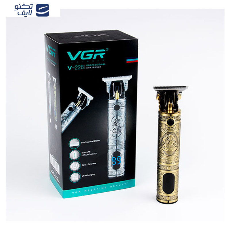 ماشین اصلاح موی صورت وی جی ار مدل V-228 ماشین اصلاح موی صورت وی جی ار مدل V-228
