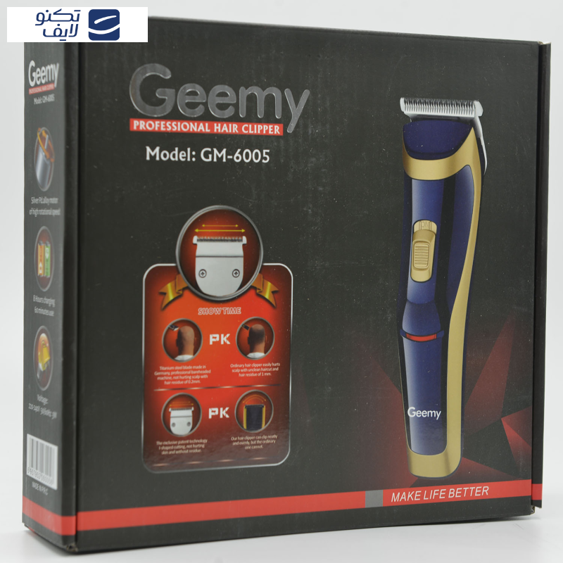 ماشین اصلاح موی بدن و صورت جیمی مدل gm-6005 ماشین اصلاح موی بدن و صورت جیمی مدل gm-6005