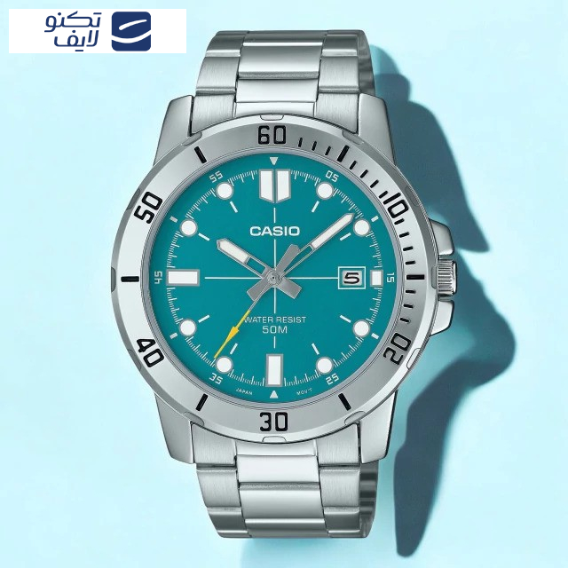 ساعت مچی عقربه‌ای مردانه کوارتز کاسیو مدل MTP-VD01D-3E2VUDF