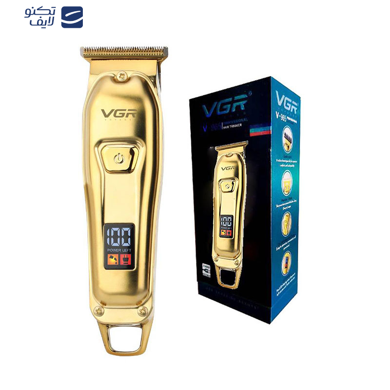 ماشین اصلاح موی سر و صورت وی جی ار مدل V_965 ماشین اصلاح موی سر و صورت وی جی ار مدل V_965