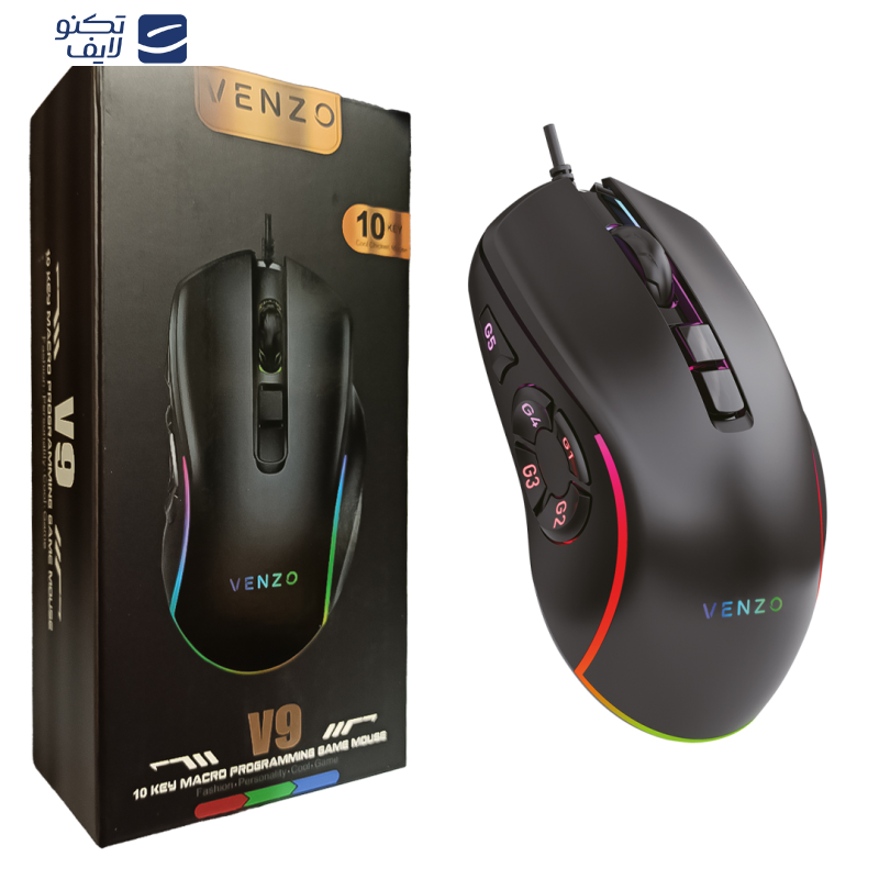 ماوس ونزو مدل V9 ماوس ونزو مدل V9