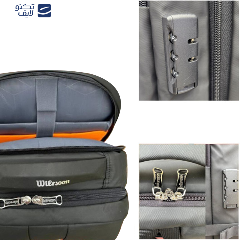 کوله پشتی لپ تاپ مدل W5802 مناسب برای لپ تاپ 14.1 تا 15.6 اینچی کوله پشتی لپ تاپ مدل W5802 مناسب برای لپ تاپ 14.1 تا 15.6 اینچی