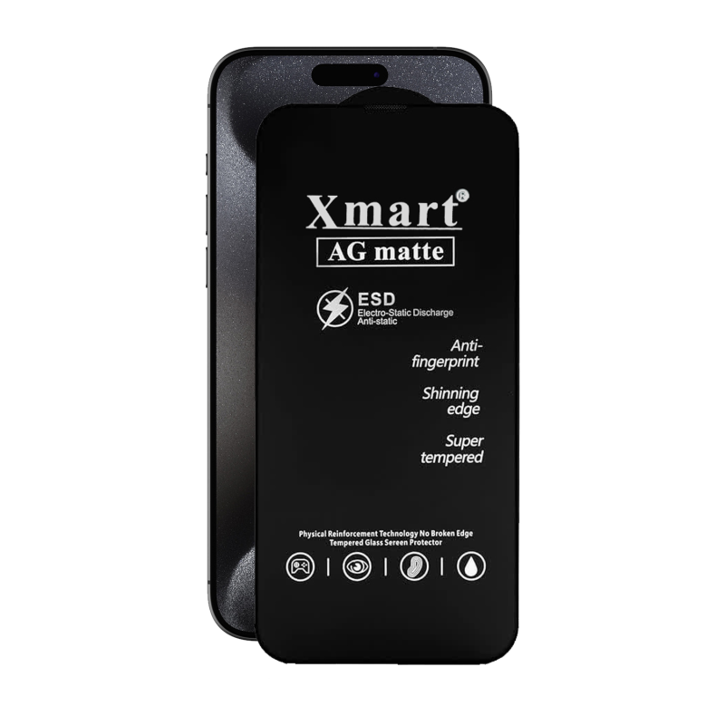 محافظ صفحه نمایش مات اپیکوی مدل Xmart Ag Matte مناسب برای گوشی موبایل اپل iphone 15 Pro محافظ صفحه نمایش مات اپیکوی مدل Xmart Ag Matte مناسب برای گوشی موبایل اپل iphone 15 Pro
