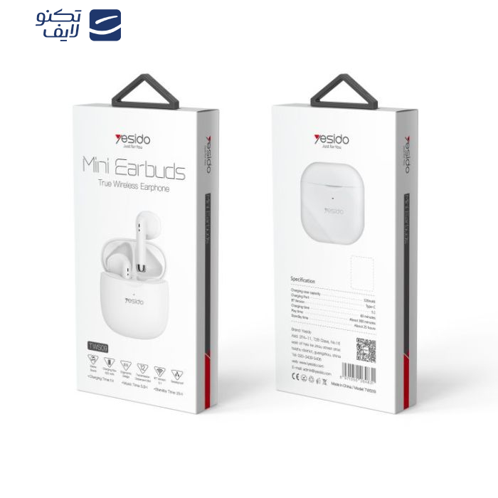 هدفون بلوتوثی یسیدو مدل tws09 هدفون بلوتوثی یسیدو مدل tws09