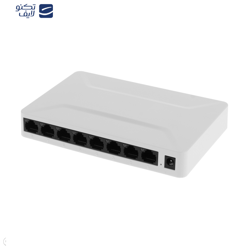 سوئیچ شبکه دسکتاپ غیر مدیریتی 8 پورت مدل GS08 سوئیچ شبکه دسکتاپ غیر مدیریتی 8 پورت مدل GS08