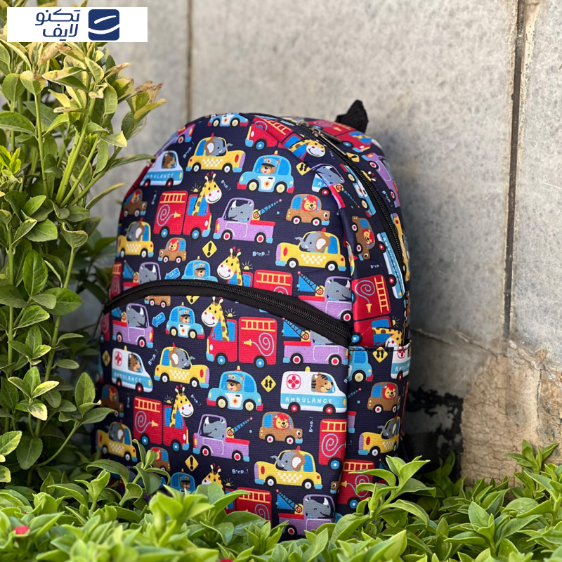 کوله پشتی بچگانه فوروارد کد FCLT99904 ZOO CAR  کوله پشتی بچگانه فوروارد کد FCLT99904 ZOO CAR
