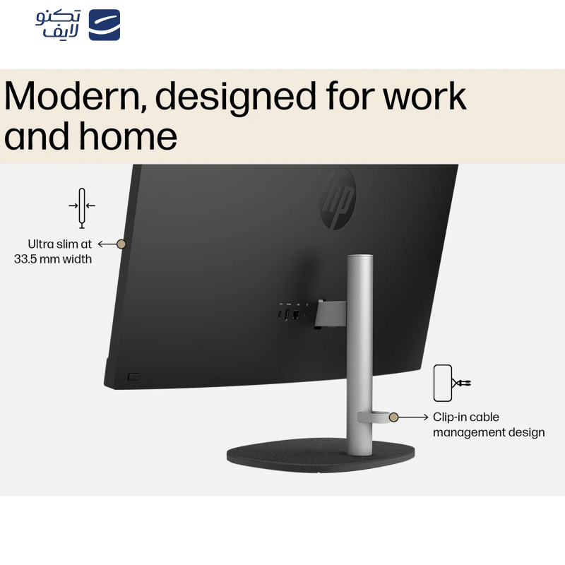 کامپیوتر همه کاره 27 اینچ اچ پی مدل 27 CR0155nh-i7 1355U 16GB 512SSD IrisXe Touch کامپیوتر همه کاره 27 اینچ اچ پی مدل 27 CR0155nh-i7 1355U 16GB 512SSD IrisXe Touch