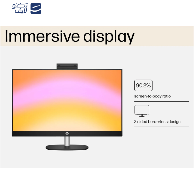 کامپیوتر همه کاره 27 اینچ اچ پی مدل 27 CR0155nh-i7 1355U 8GB 512SSD UHD Touch کامپیوتر همه کاره 27 اینچ اچ پی مدل 27 CR0155nh-i7 1355U 8GB 512SSD UHD Touch