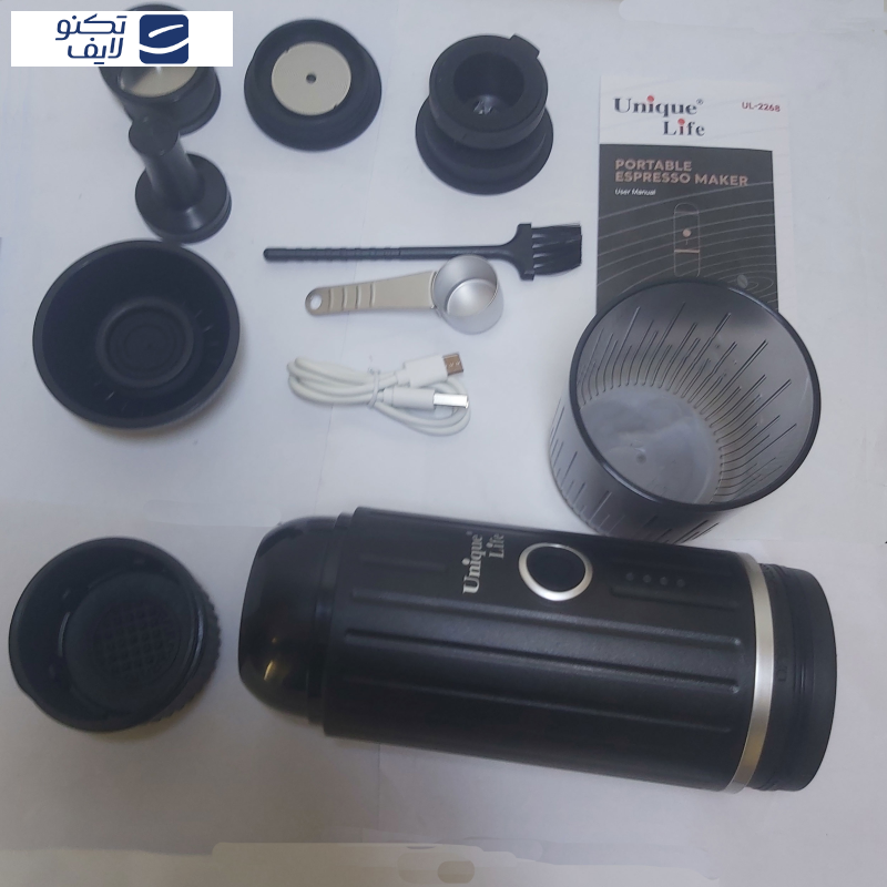 اسپرسو ساز سفری یونیک لایف مدل UL-2296 اسپرسو ساز سفری یونیک لایف مدل UL-2296