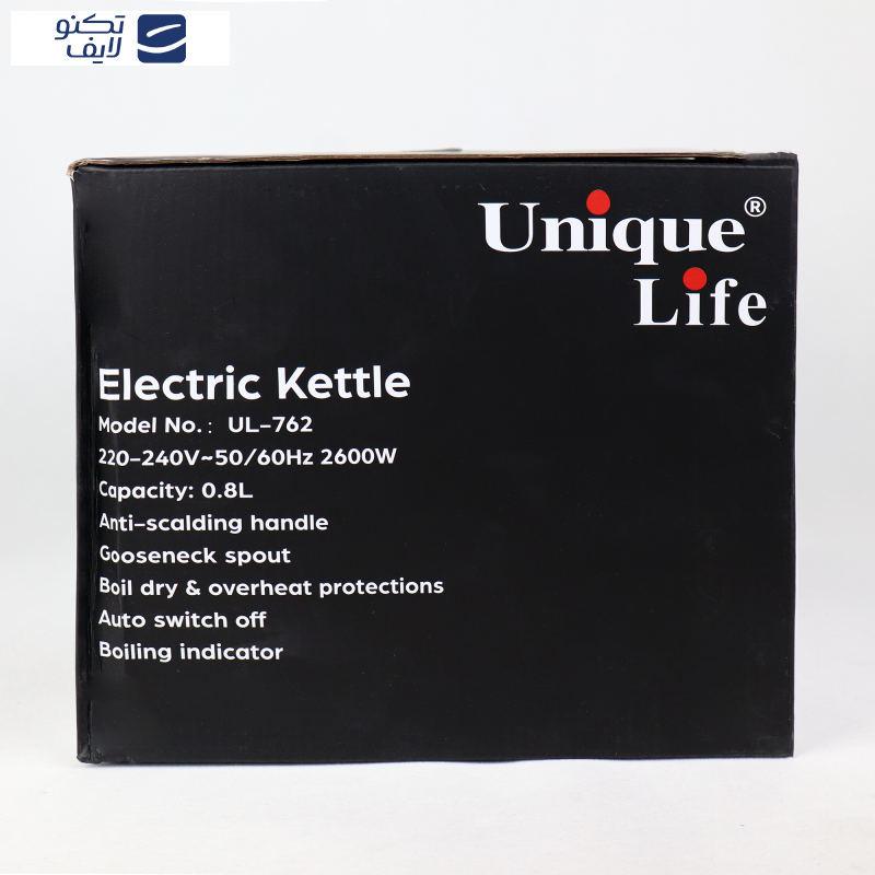 کتری برقی یونیک لایف مدل UL-762 کتری برقی یونیک لایف مدل UL-762