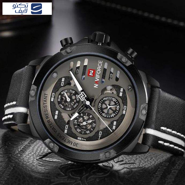 ساعت مچی عقربه ای مردانه نیوی فورس مدل NF9110-P02 ساعت مچی عقربه ای مردانه نیوی فورس مدل NF9110-P02