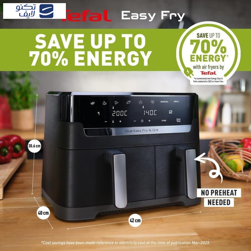سرخ کن بدون روغن تفال مدل EY901N40 سرخ کن بدون روغن تفال مدل EY901N40