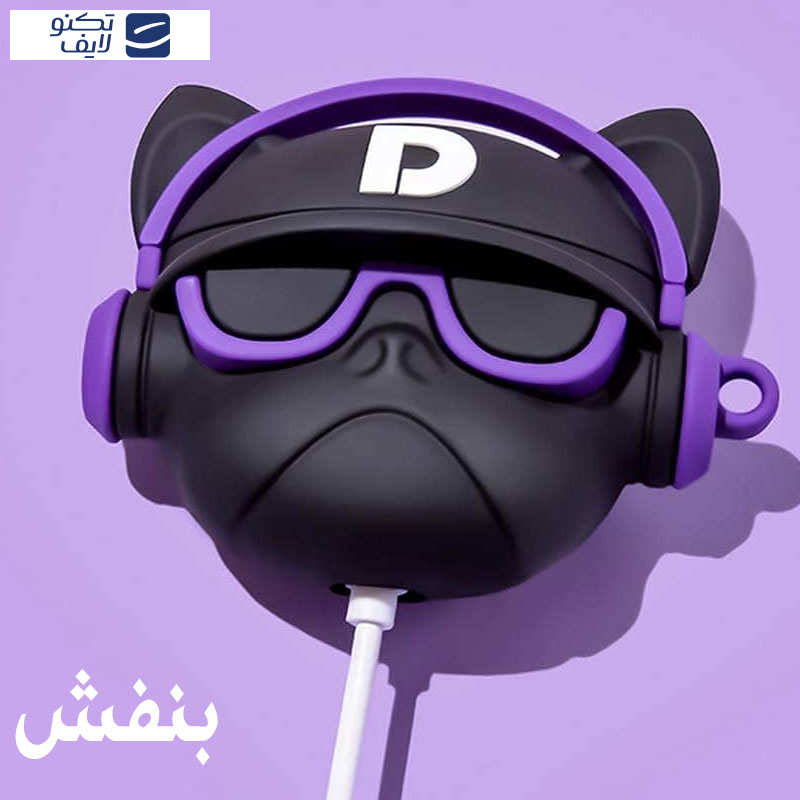 کاور مسیر مدل Bulldog Character Silicone مناسب برای کیس اپل ایرپاد 4 به همراه آویز کاور مسیر مدل Bulldog Character Silicone مناسب برای کیس اپل ایرپاد 4 به همراه آویز