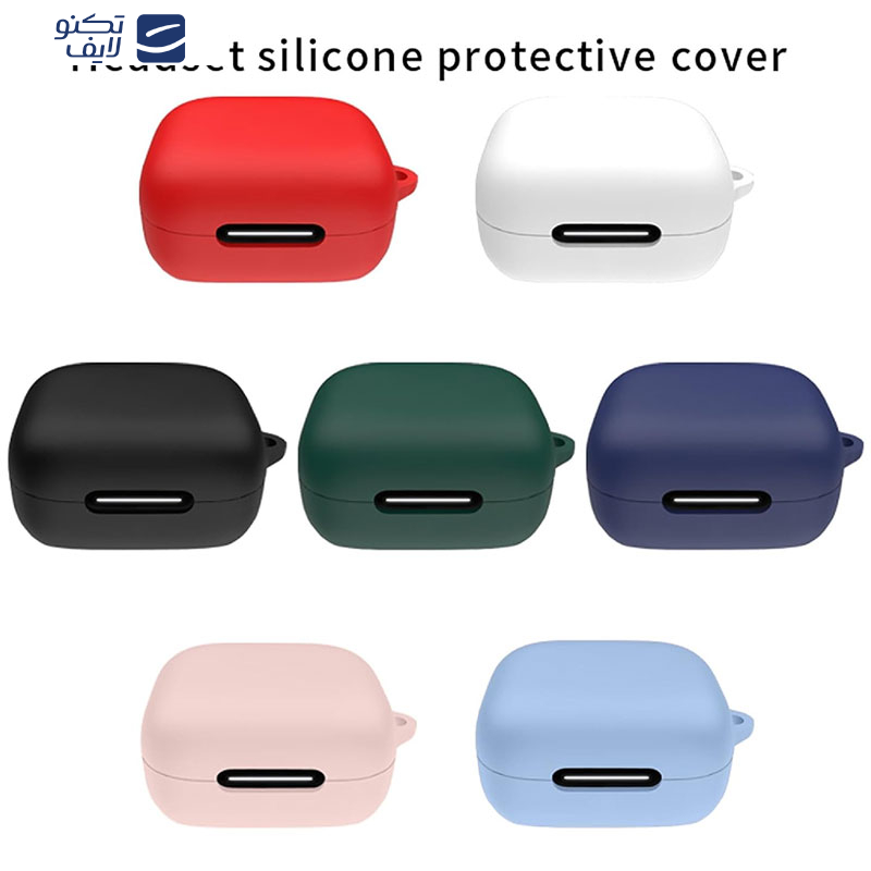 کاور انتک مدل سیلیکونی مناسب برای کیس هدفون بی سیم انکر Soundcore R50i NC کاور انتک مدل سیلیکونی مناسب برای کیس هدفون بی سیم انکر Soundcore R50i NC