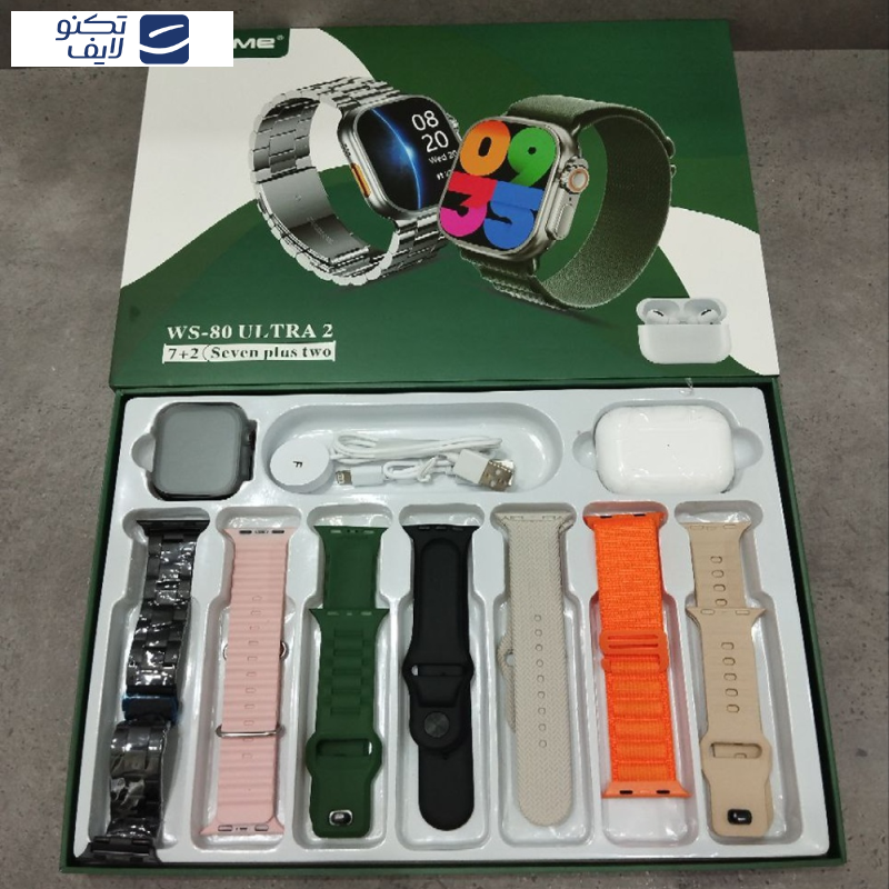 ساعت هوشمند ویسمی مدل WS-80 ULTRA 2 ساعت هوشمند ویسمی مدل WS-80 ULTRA 2