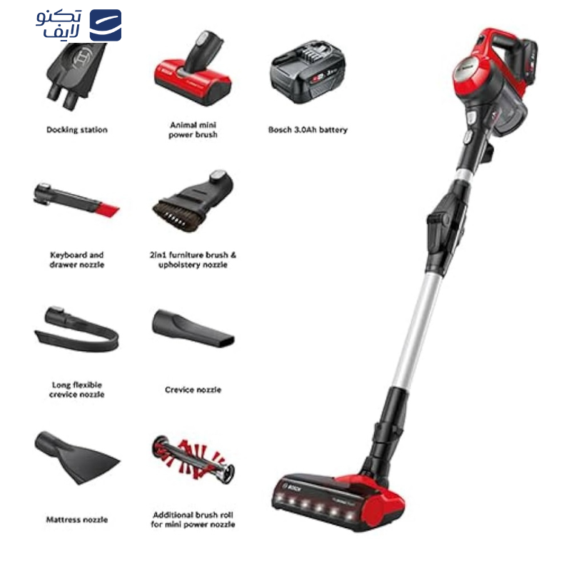 جارو شارژی بوش مدل BCS71PETGB جارو شارژی بوش مدل BCS71PETGB