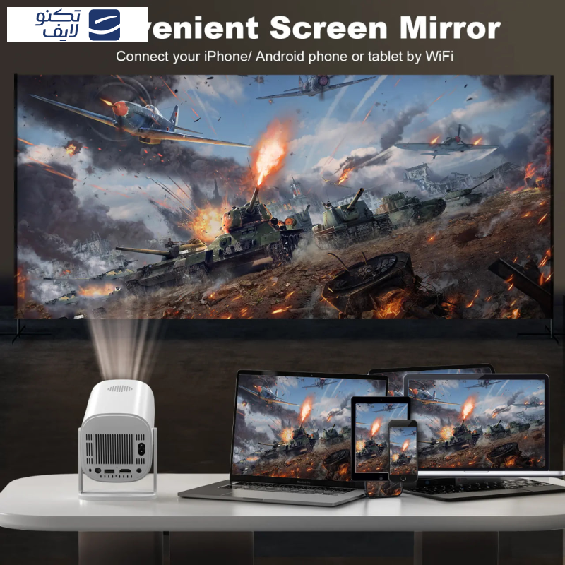 ویدئو پروژکتور بنیوس مدل BE-VP11 ویدئو پروژکتور بنیوس مدل BE-VP11