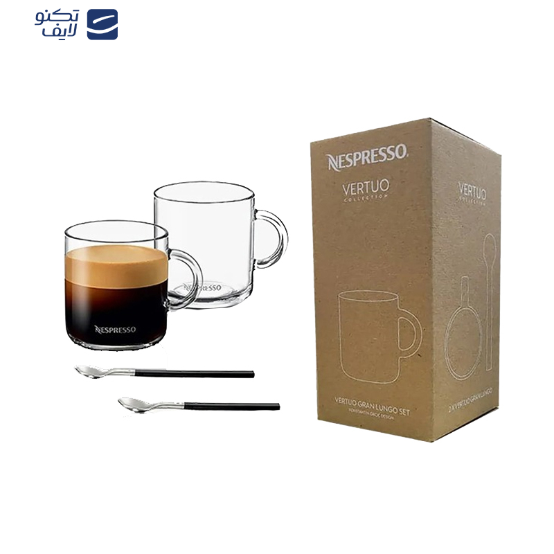لیوان نسپرسو مدل Vertuo Gran Lungo بسته 2 عددی لیوان نسپرسو مدل Vertuo Gran Lungo بسته 2 عددی