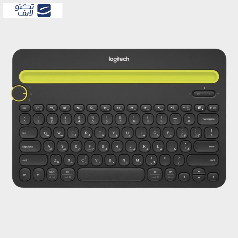 کیبورد بی سیم لاجیتک مدل K480، سوییچ ممبران ، TenKeyLess کیبورد بی سیم لاجیتک مدل K480، سوییچ ممبران ، TenKeyLess