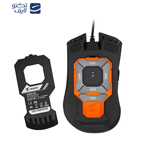 ماوس گیگابایت مدل aorus m5 ماوس گیگابایت مدل aorus m5