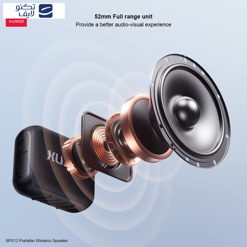 اسپیکر بلوتوثی ژاند مدل SP012 اسپیکر بلوتوثی ژاند مدل SP012