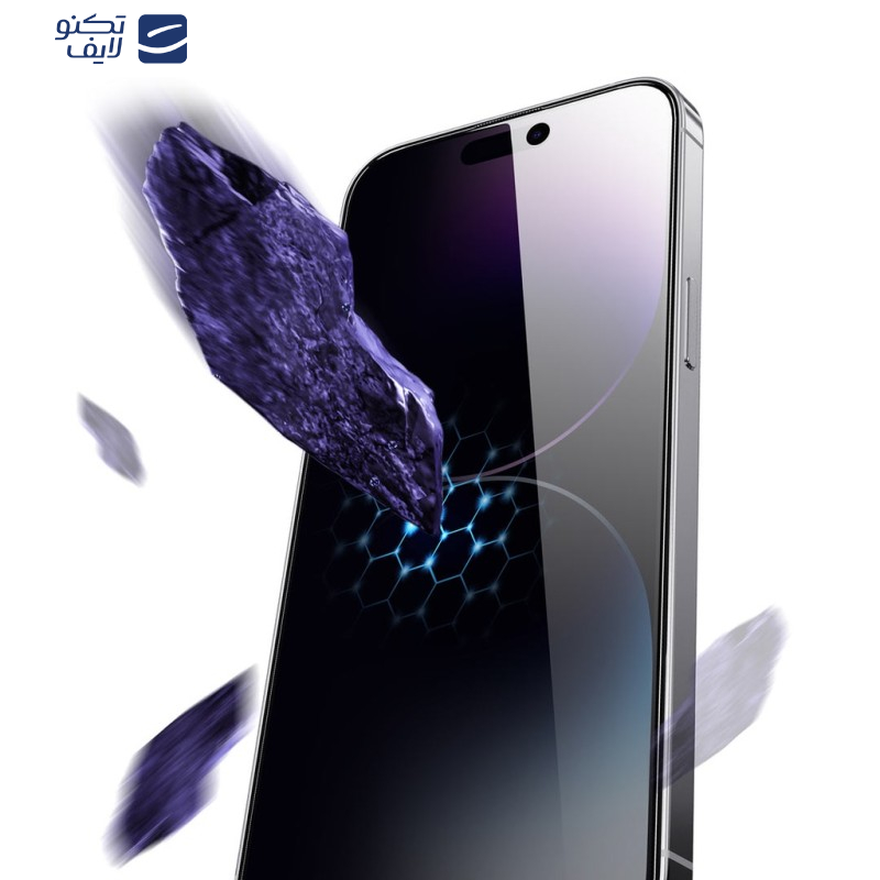 محافظ صفحه نمایش حریم خصوصی گرین لاین مدل 9H Steve privacy مناسب برای گوشی موبایل اپل iphone 15 pro محافظ صفحه نمایش حریم خصوصی گرین لاین مدل 9H Steve privacy مناسب برای گوشی موبایل اپل iphone 15 pro