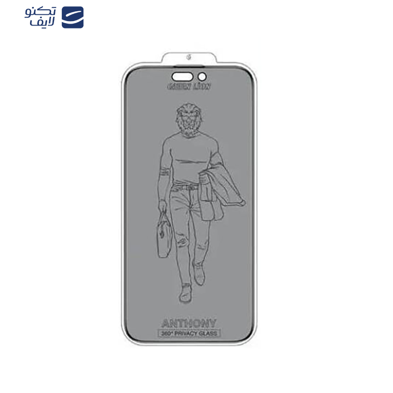 محافظ صفحه نمایش حریم خصوصی گرین لاین مدل Anthony 360 Privacy مناسب برای گوشی موبایل اپل iPhone 15 pro  محافظ صفحه نمایش حریم خصوصی گرین لاین مدل Anthony 360 Privacy مناسب برای گوشی موبایل اپل iPhone 15 pro