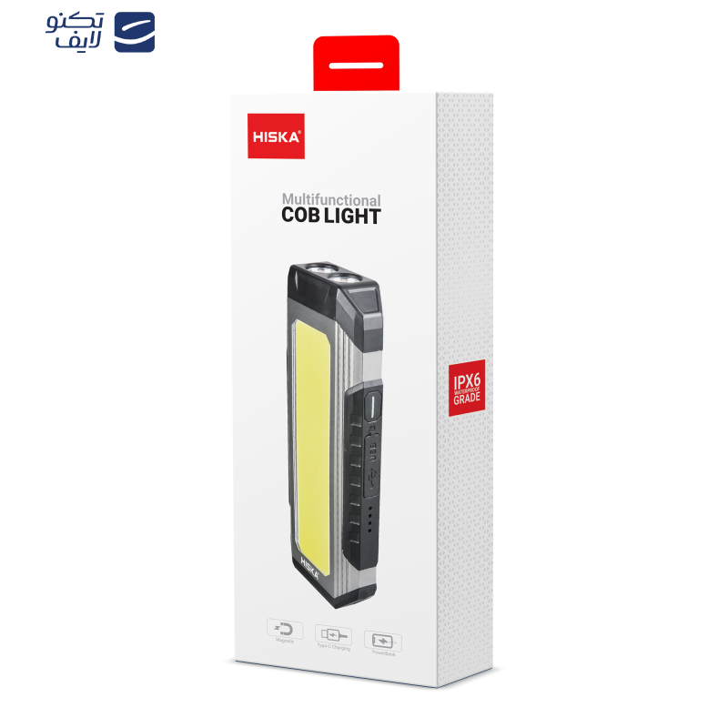 چراغ قوه چند کاره هیسکا مدل HR-44 چراغ قوه چند کاره هیسکا مدل HR-44