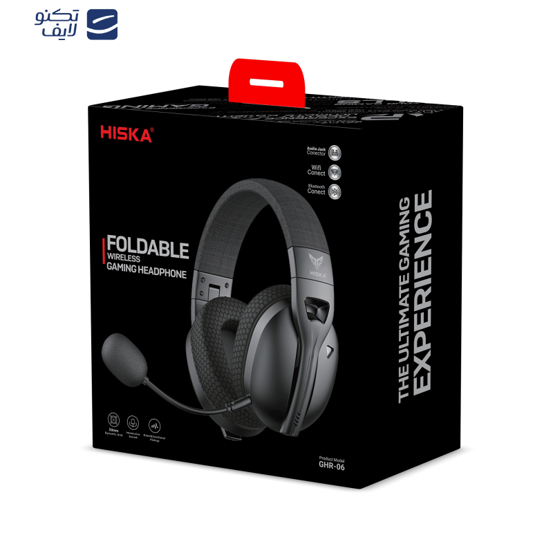 هدست بلوتوثی هیسکا مدل GHR-06 هدست بلوتوثی هیسکا مدل GHR-06