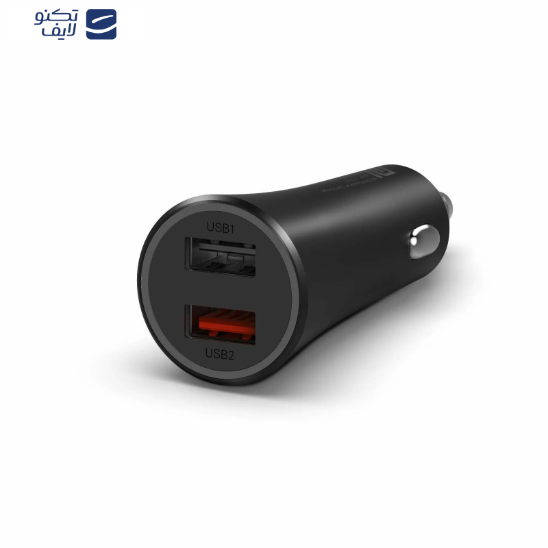 شارژر فندکی شیائومی مدل Mi 37w dual-port car charger  شارژر فندکی شیائومی مدل Mi 37w dual-port car charger