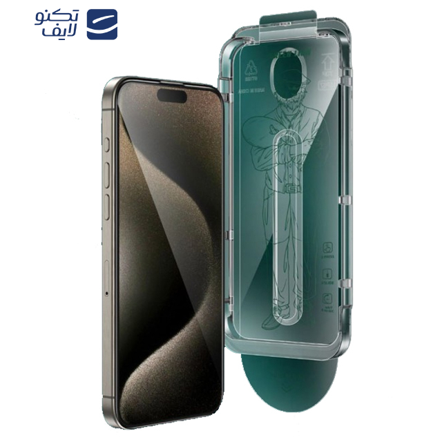محافظ صفحه نمایش گرین لاین مدل Picasso 3D مناسب برای گوشی موبایل اپل iphone 15 pro محافظ صفحه نمایش گرین لاین مدل Picasso 3D مناسب برای گوشی موبایل اپل iphone 15 pro