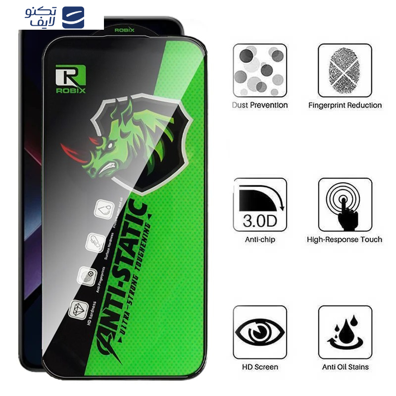 محافظ صفحه نمایش اپیکوی مدل Rhino Robix مناسب برای گوشی موبایل شیائومی Poco X7 Pro /X6 Pro / Redmi Note 14 /Turbo 4 محافظ صفحه نمایش اپیکوی مدل Rhino Robix مناسب برای گوشی موبایل شیائومی Poco X7 Pro /X6 Pro / Redmi Note 14 /Turbo 4