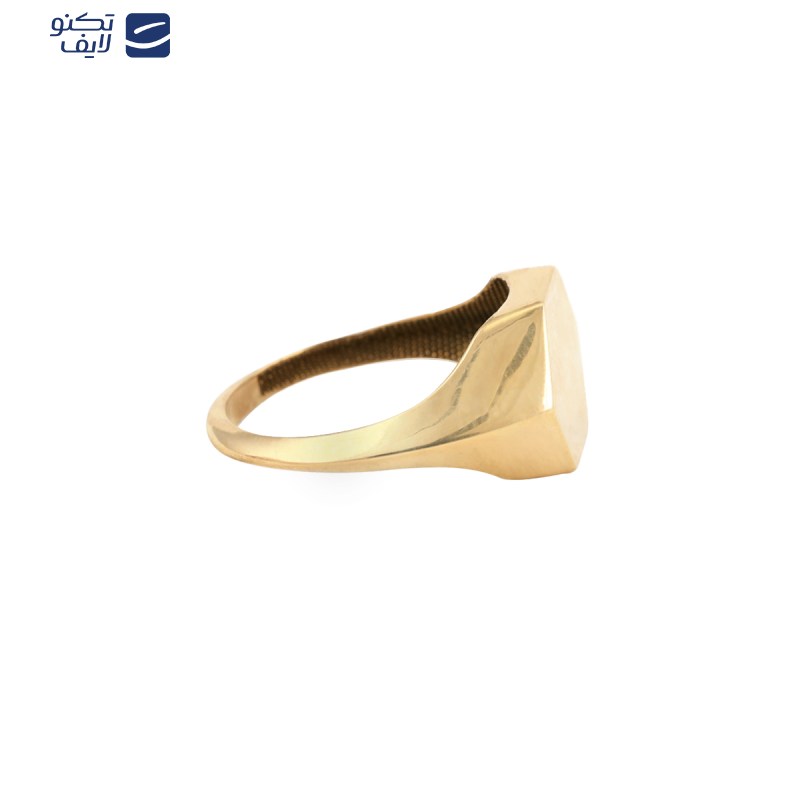 انگشتر طلا 18 عیار زنانه بان گالری مدل میرر هگزا