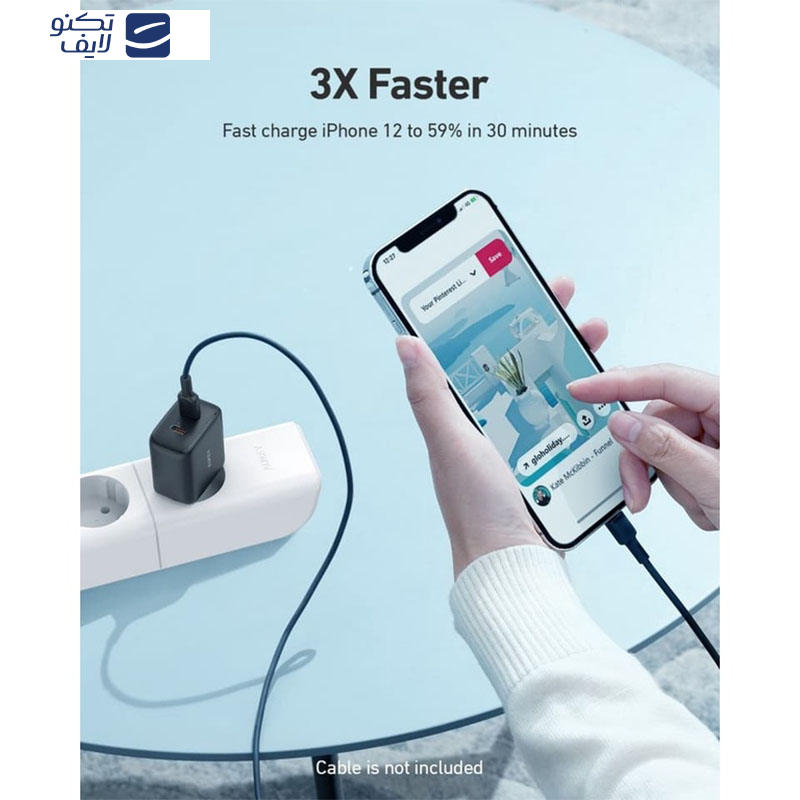 شارژر دیواری 20 وات آکی مدل PA-R1S شارژر دیواری 20 وات آکی مدل PA-R1S