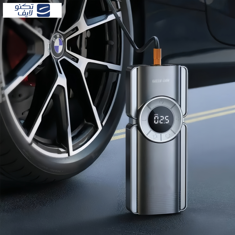 جامپ استارتر خودرو و پاوربانک گرین لاین مدل GLJUMP جامپ استارتر خودرو و پاوربانک گرین لاین مدل GLJUMP