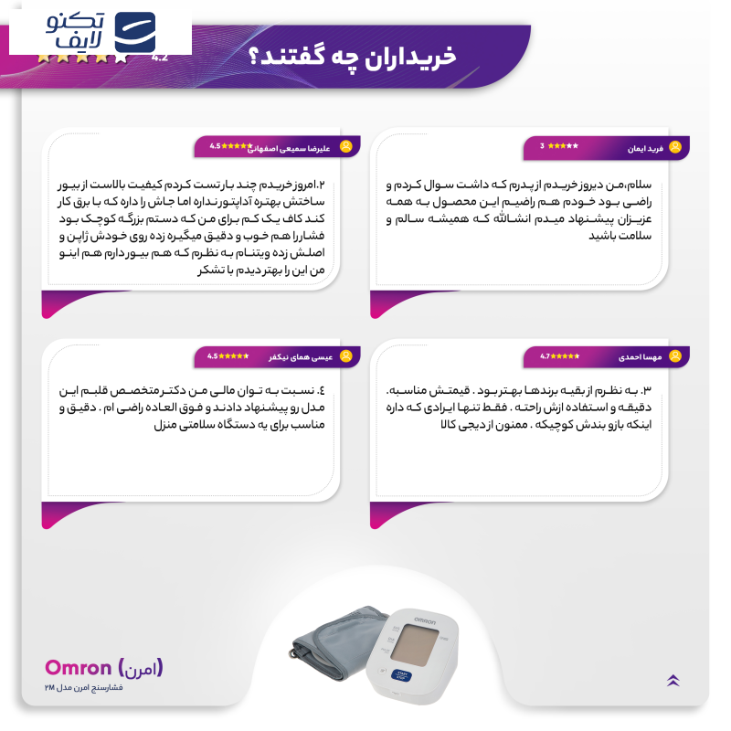 فشارسنج دیجیتال امرن مدل M2 فشارسنج دیجیتال امرن مدل M2