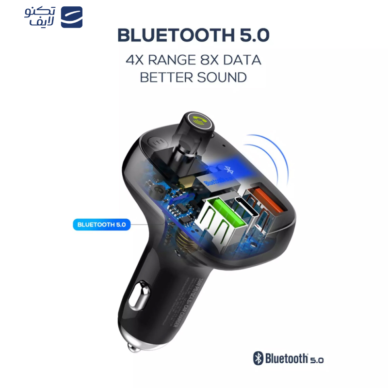 پخش کننده اف ام خودرو الدینیو مدل C704Q پخش کننده اف ام خودرو الدینیو مدل C704Q