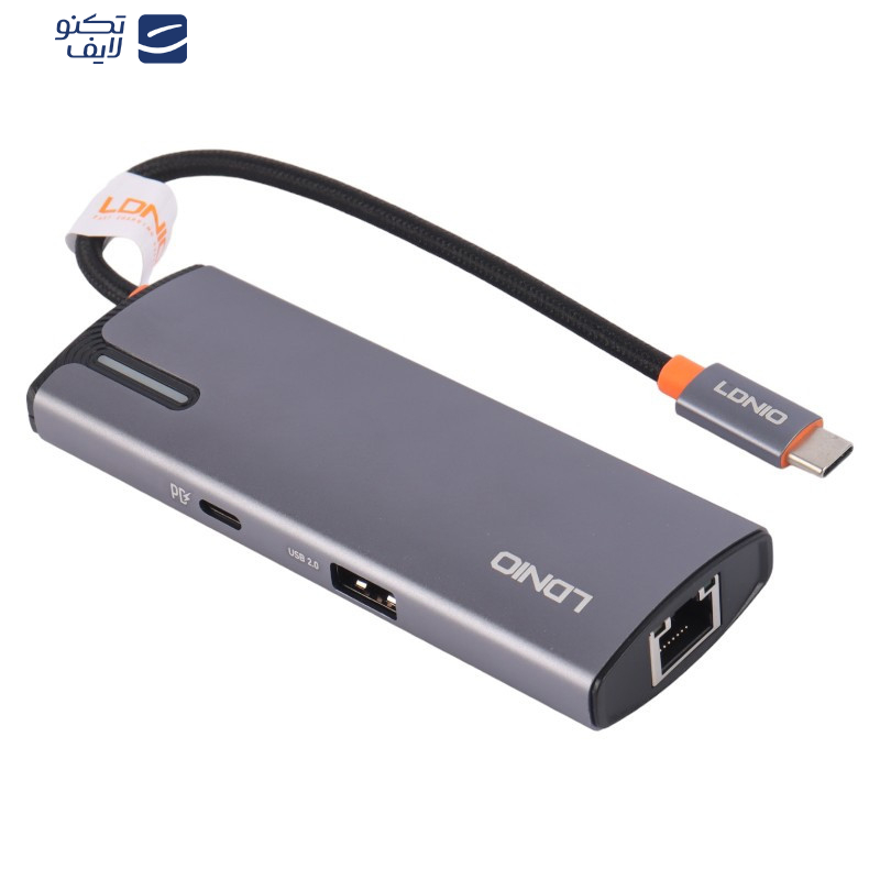 هاب 6 پورت USB-C الدنیو مدل DS-16U هاب 6 پورت USB-C الدنیو مدل DS-16U