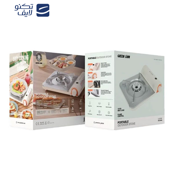 اجاق سفری گرین لاین مدل GNP35KWSTVBG اجاق سفری گرین لاین مدل GNP35KWSTVBG