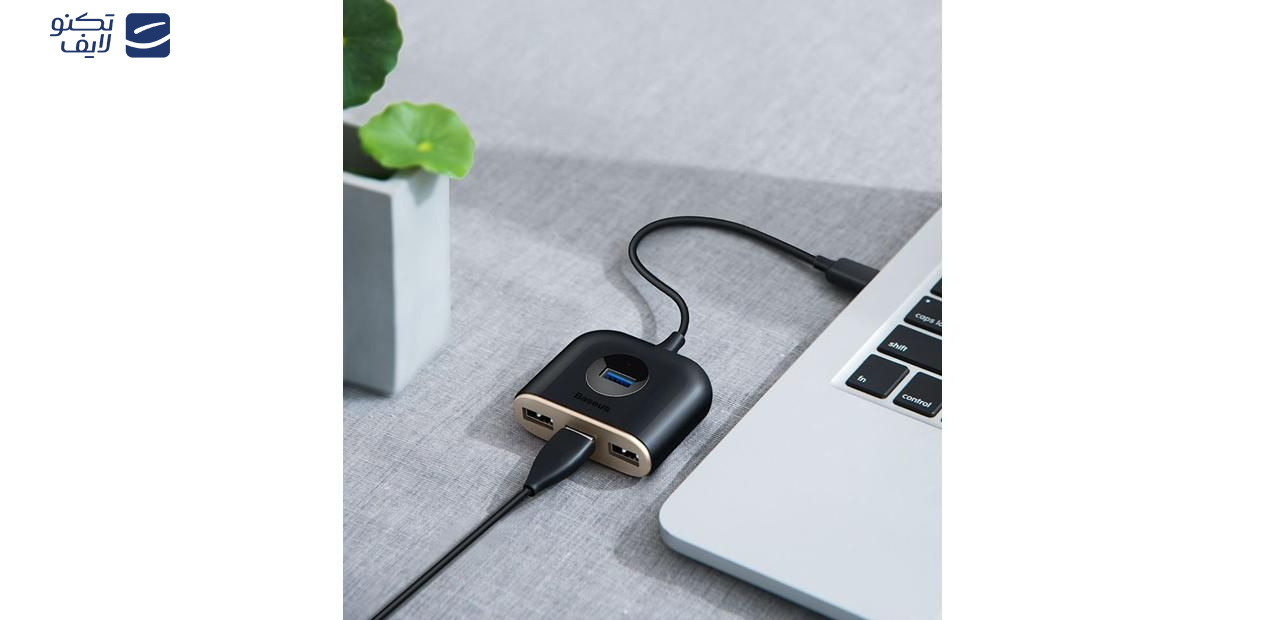 هاب 4 پورت USB 3.0 باسئوس مدل CAHUB-AY