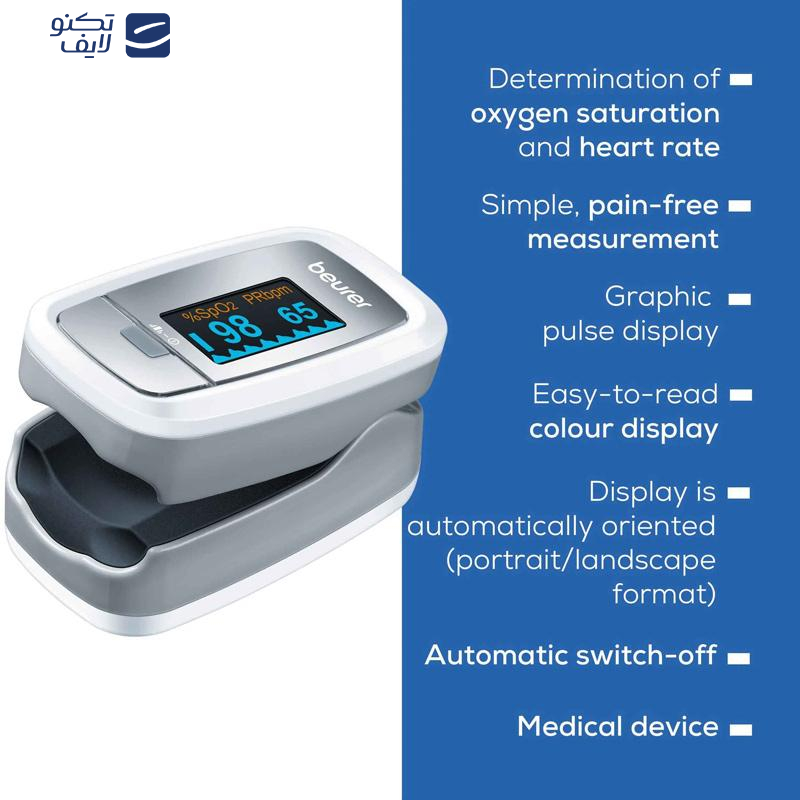 پالس اکسیمتر بیورر مدل PO 30 پالس اکسیمتر بیورر مدل PO 30