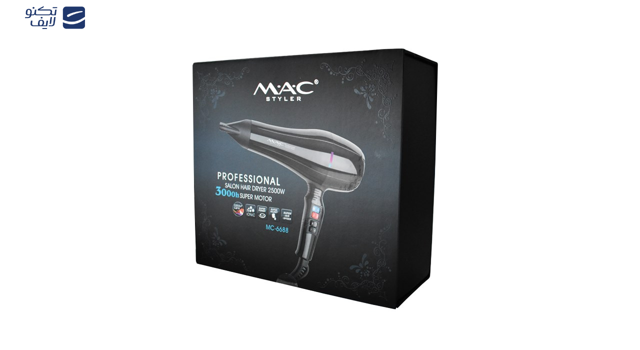 سشوار حرفه ای مک استایلر مدل MC - 6688