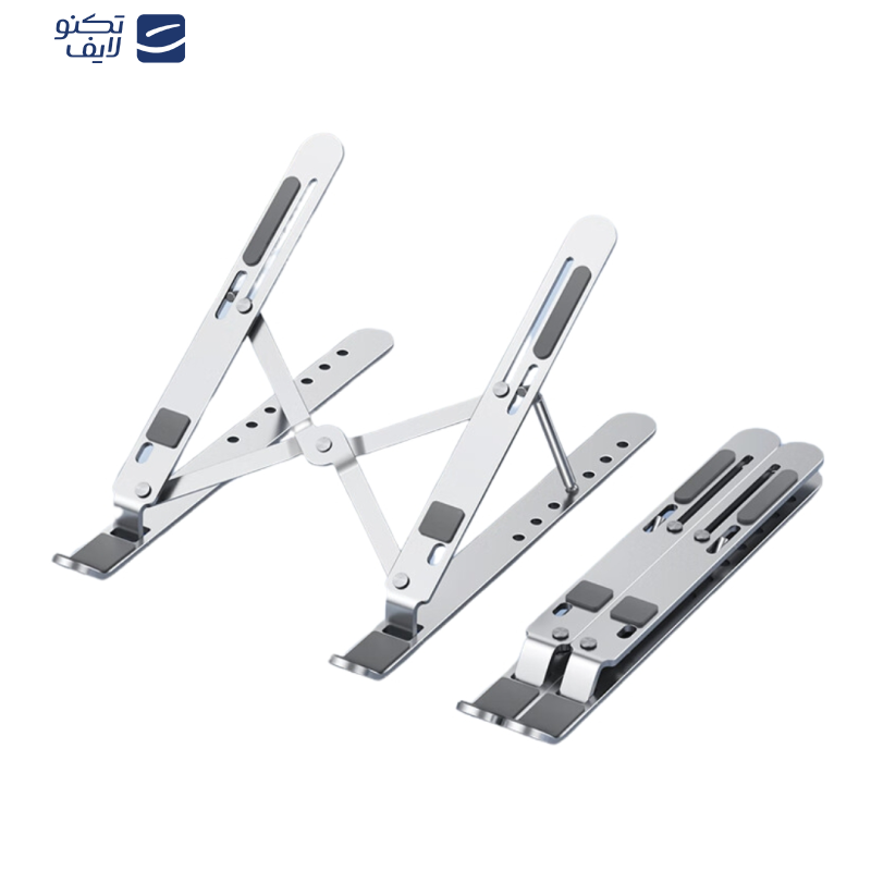 پایه نگهدارنده لپ تاپ مدل BZBC Portable Foldable Aluminium Laptop Stand پایه نگهدارنده لپ تاپ مدل BZBC Portable Foldable Aluminium Laptop Stand